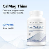 Envase compacto de CalMag Thins ideal para viaje y uso diario.