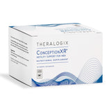 Theralogix ConceptionXR frasco frente, apoyo a la fertilidad masculina.