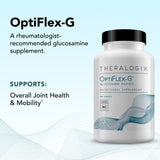Theralogix OptiFlex-G etiqueta, formato vegano y sin gluten