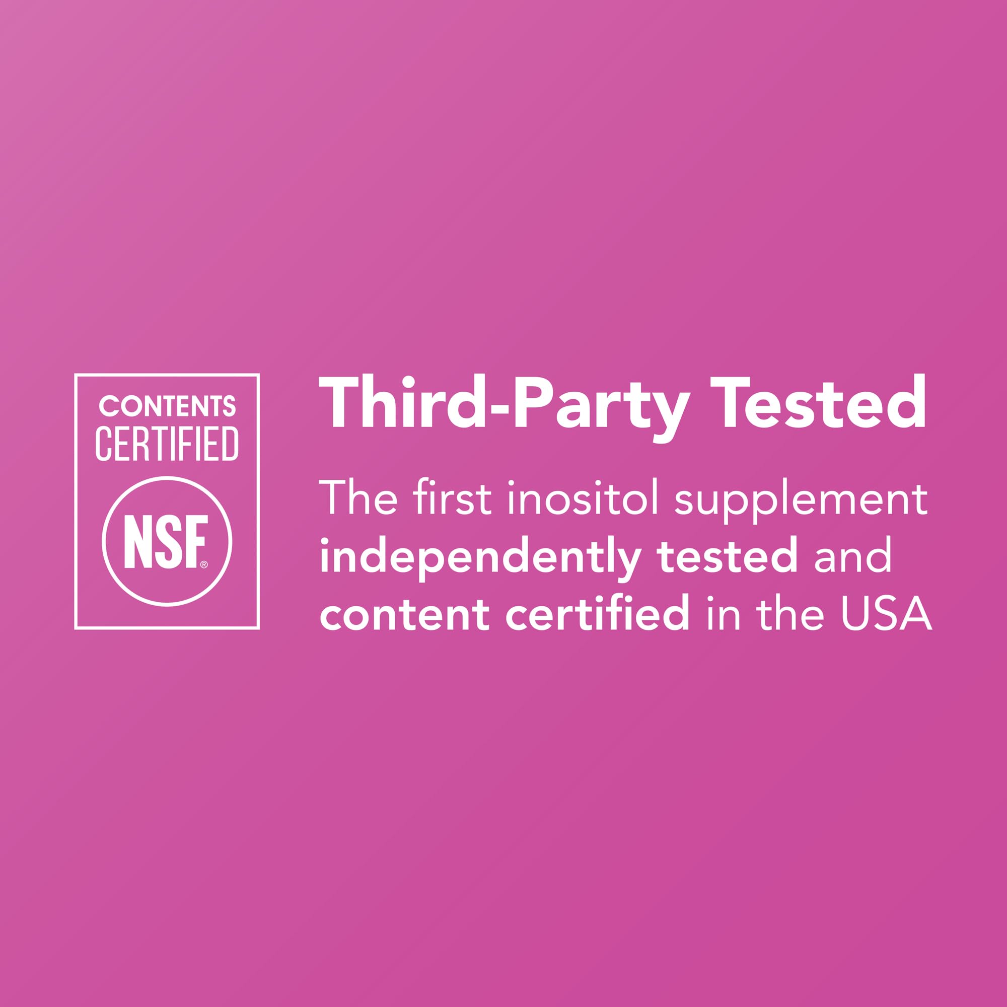 Dosis diarias de Theralogix Ovasitol en sobres individuales