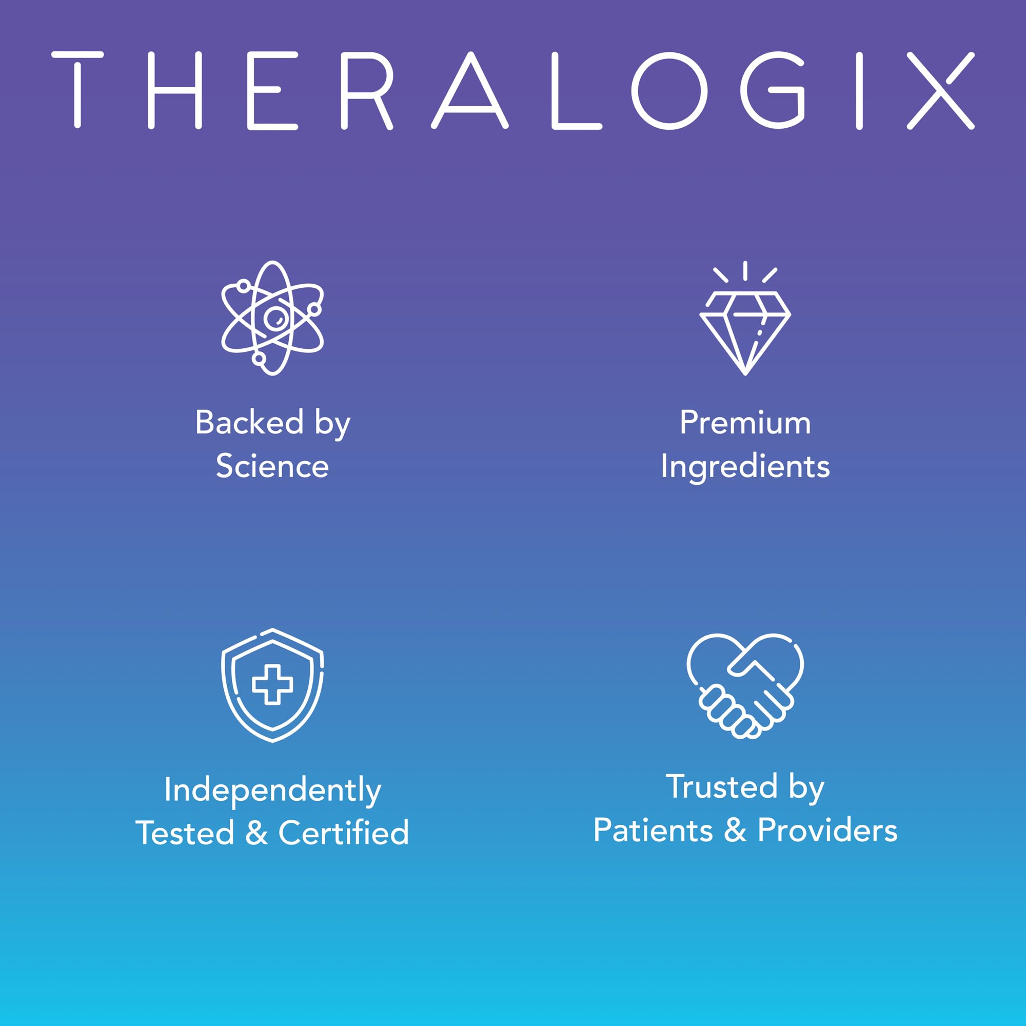 Guía de uso rápida de Theralogix Ovasitol incluida en el pack.