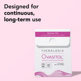 Kit de inicio de Theralogix Ovasitol para probar la fórmula de 7 días.