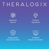 Producto sin gluten de Theralogix Ovasitol Plus, opción vegetariana.