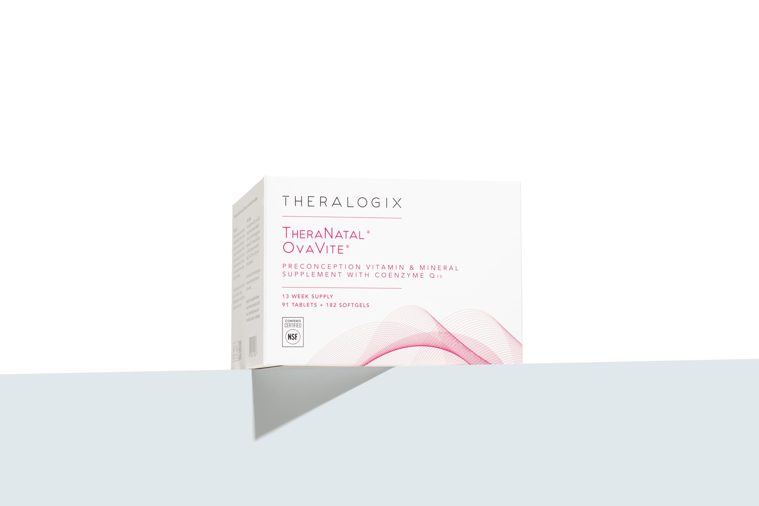 Theralogix OvaVite rutina diaria para la preconcepción y planificación.