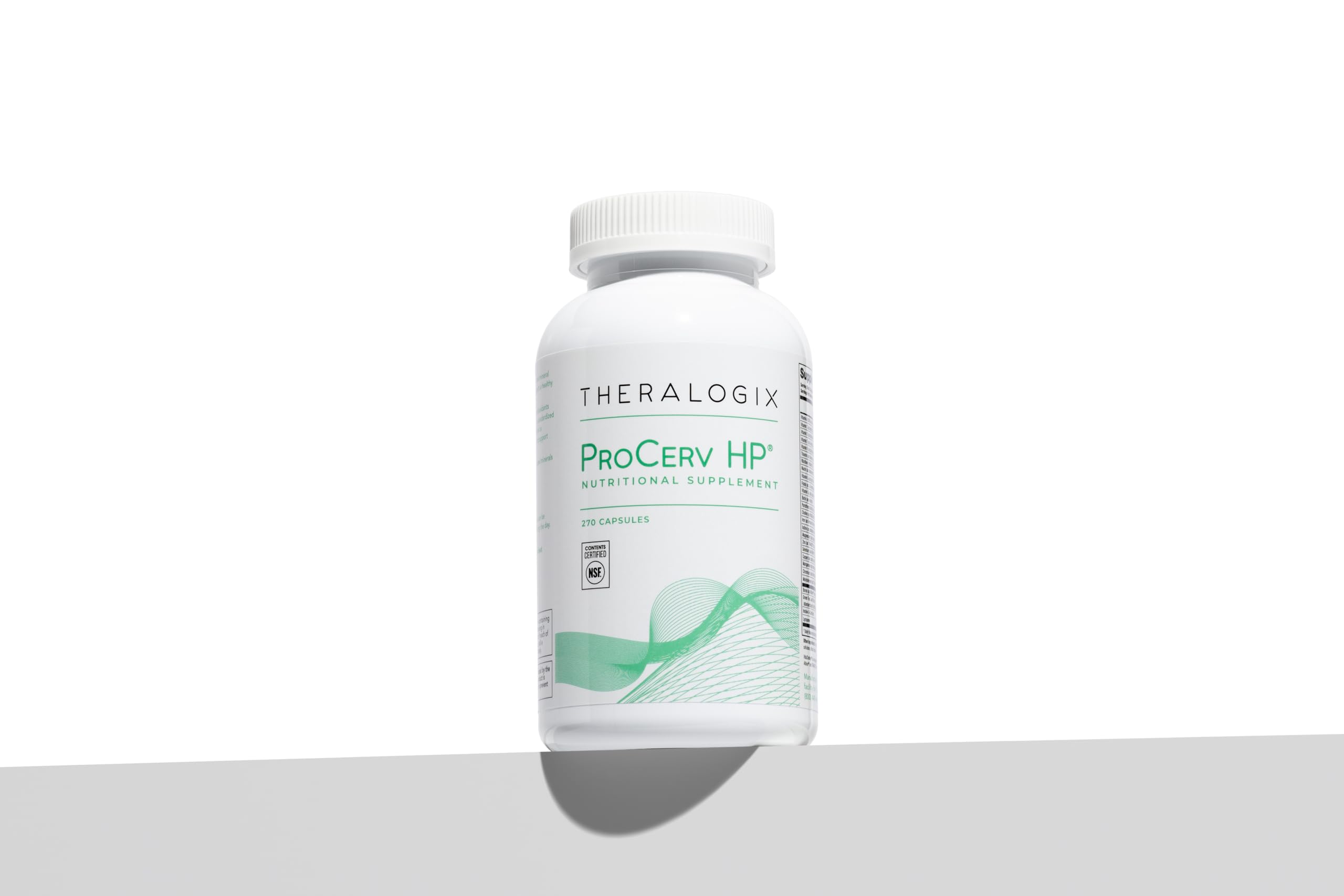 Theralogix ProCerv HP, opción sin gluten y vegana.
