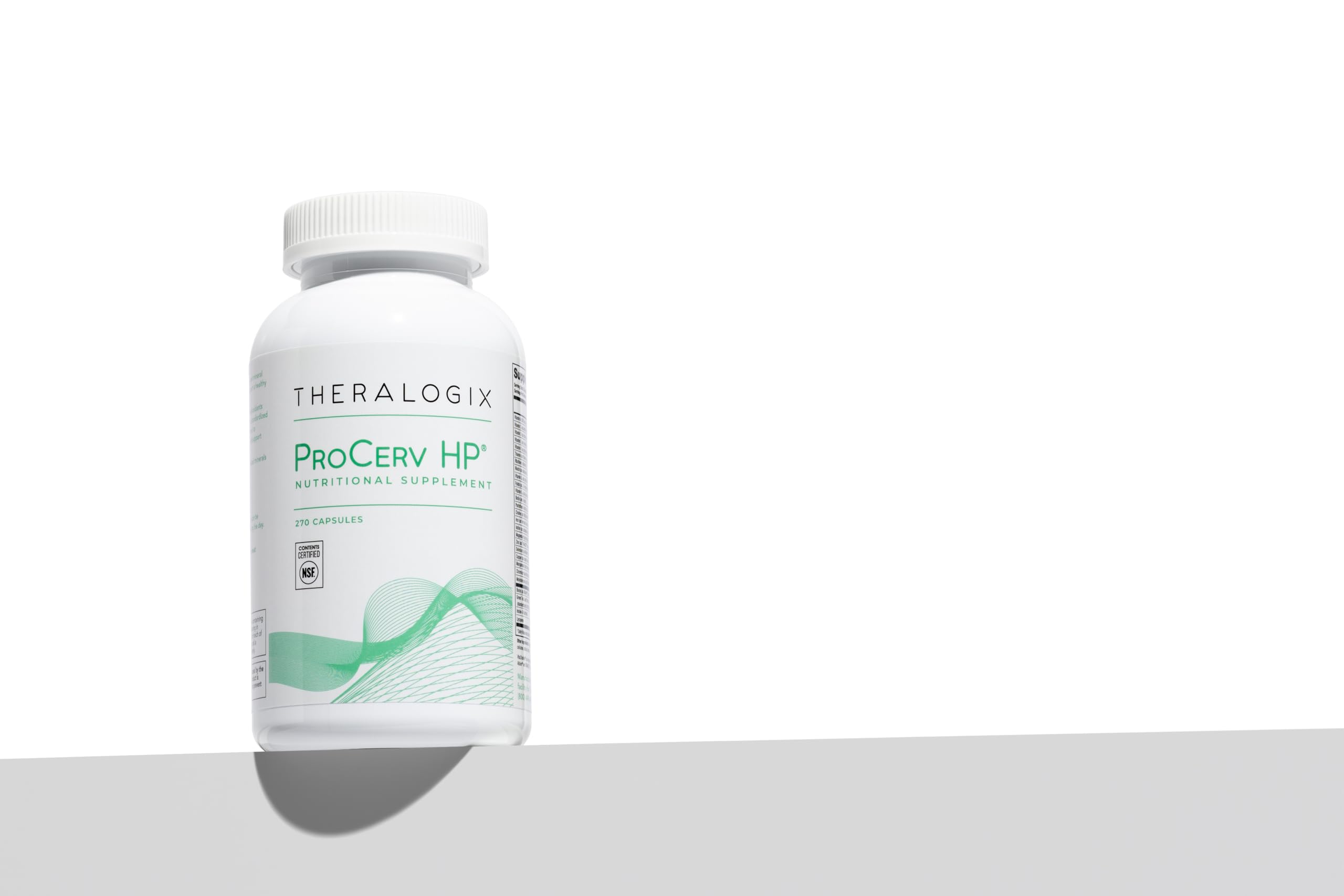 Theralogix ProCerv HP, uso diario recomendado para apoyo nutricional.