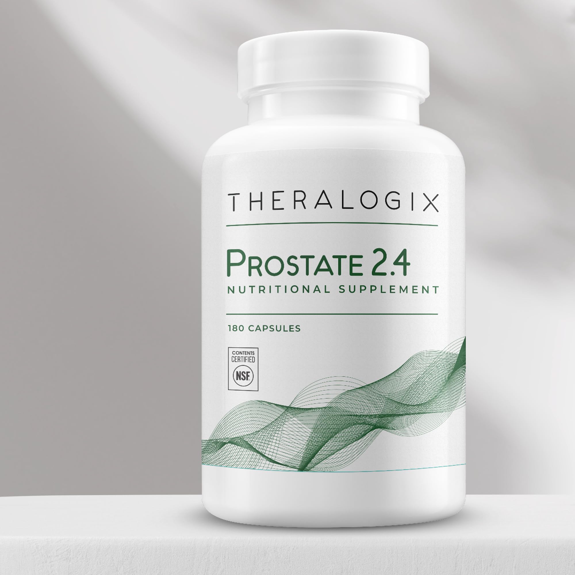 Theralogix Prostate 2.4 uso diario para bienestar masculino.