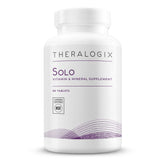 Theralogix Solo Multivitamínico, botella frente, apoyo a la energía diaria.