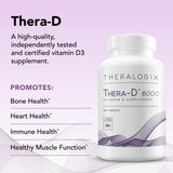 Uso diario con Theralogix Thera-D 6000 para complementar la vitamina D