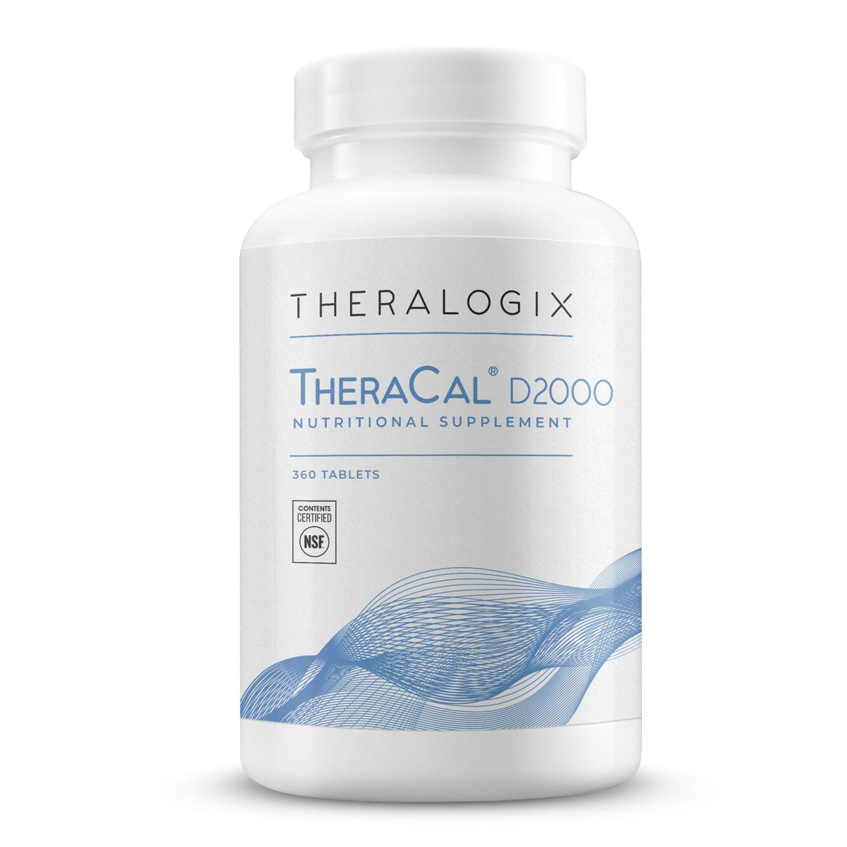 Theralogix TheraCal D2000 en empaque, ideal para planificar salud ósea