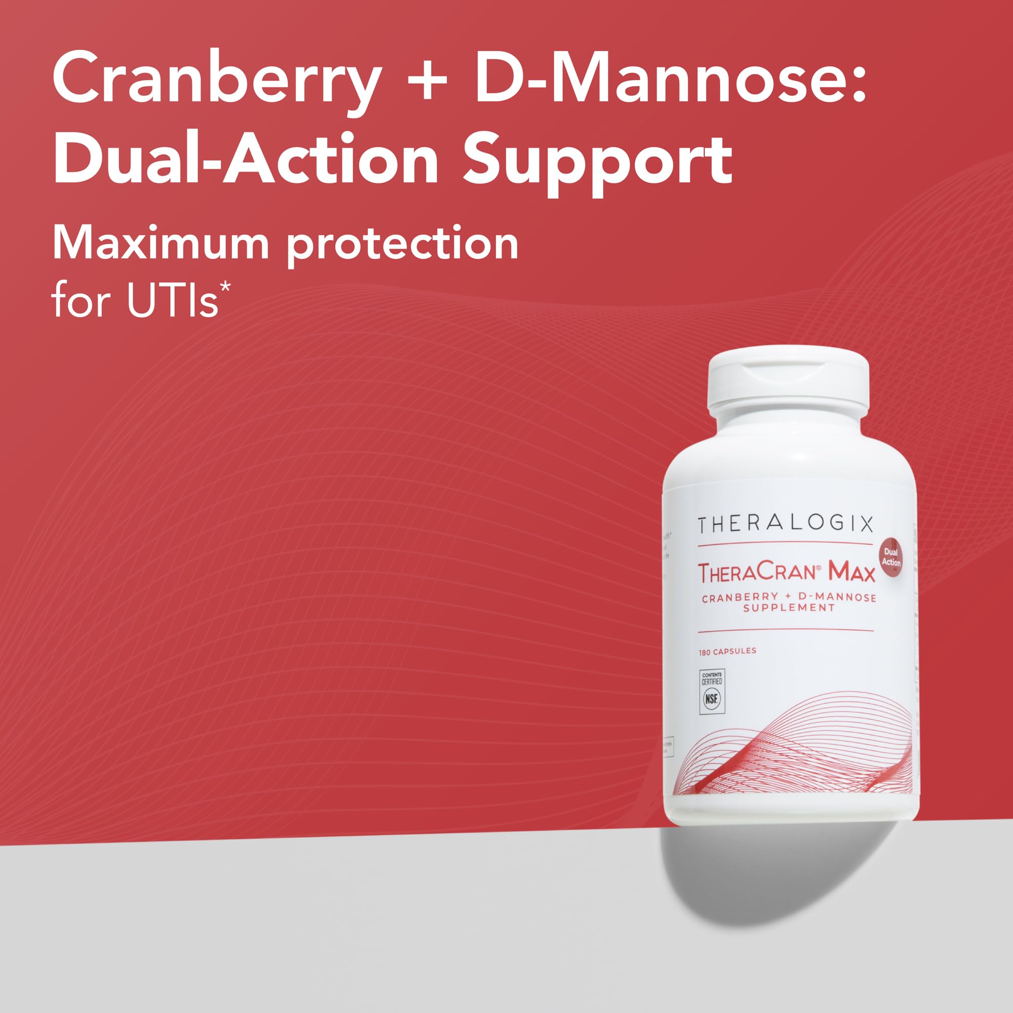 Theralogix TheraCran Max: dosis diaria para apoyar la salud urinaria.