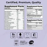 NSF certificado TheraNatal; garantía de pureza y calidad en postnatales.