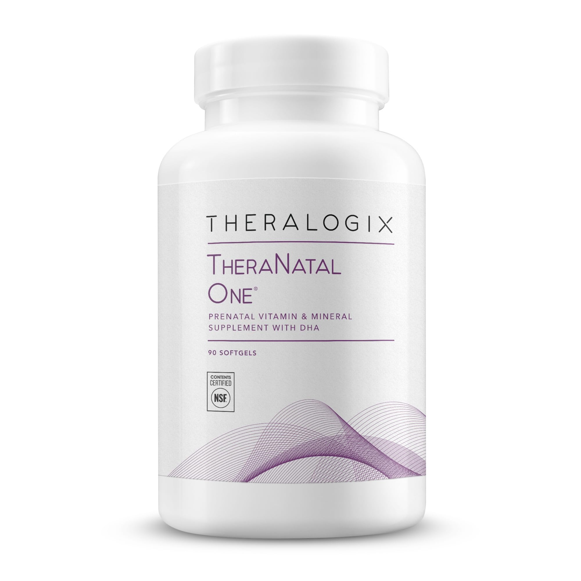 Theralogix TheraNatal One: botella-softgel para apoyo prenatal diario