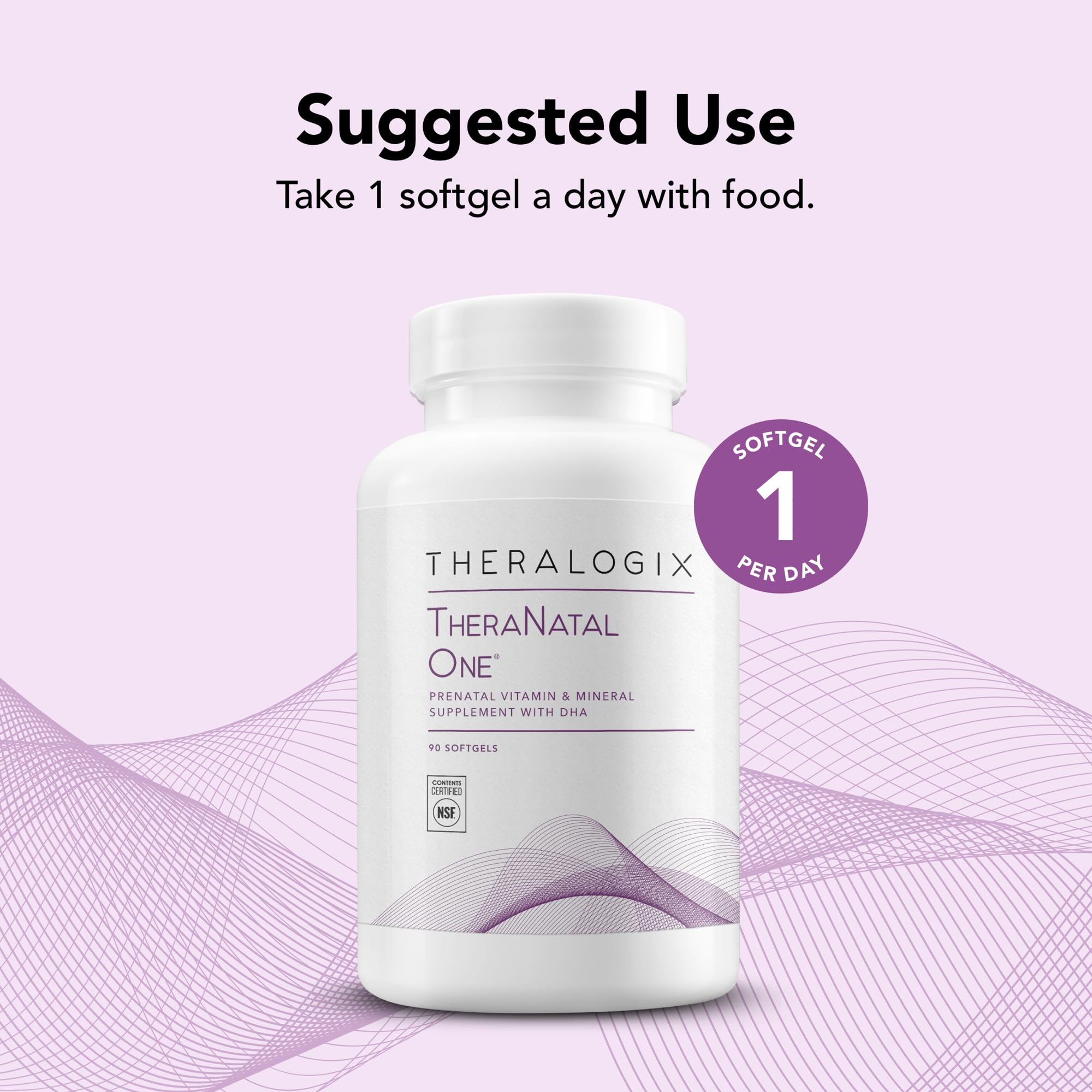 Theralogix TheraNatal One: folato-metilado para apoyo temprano del embarazo