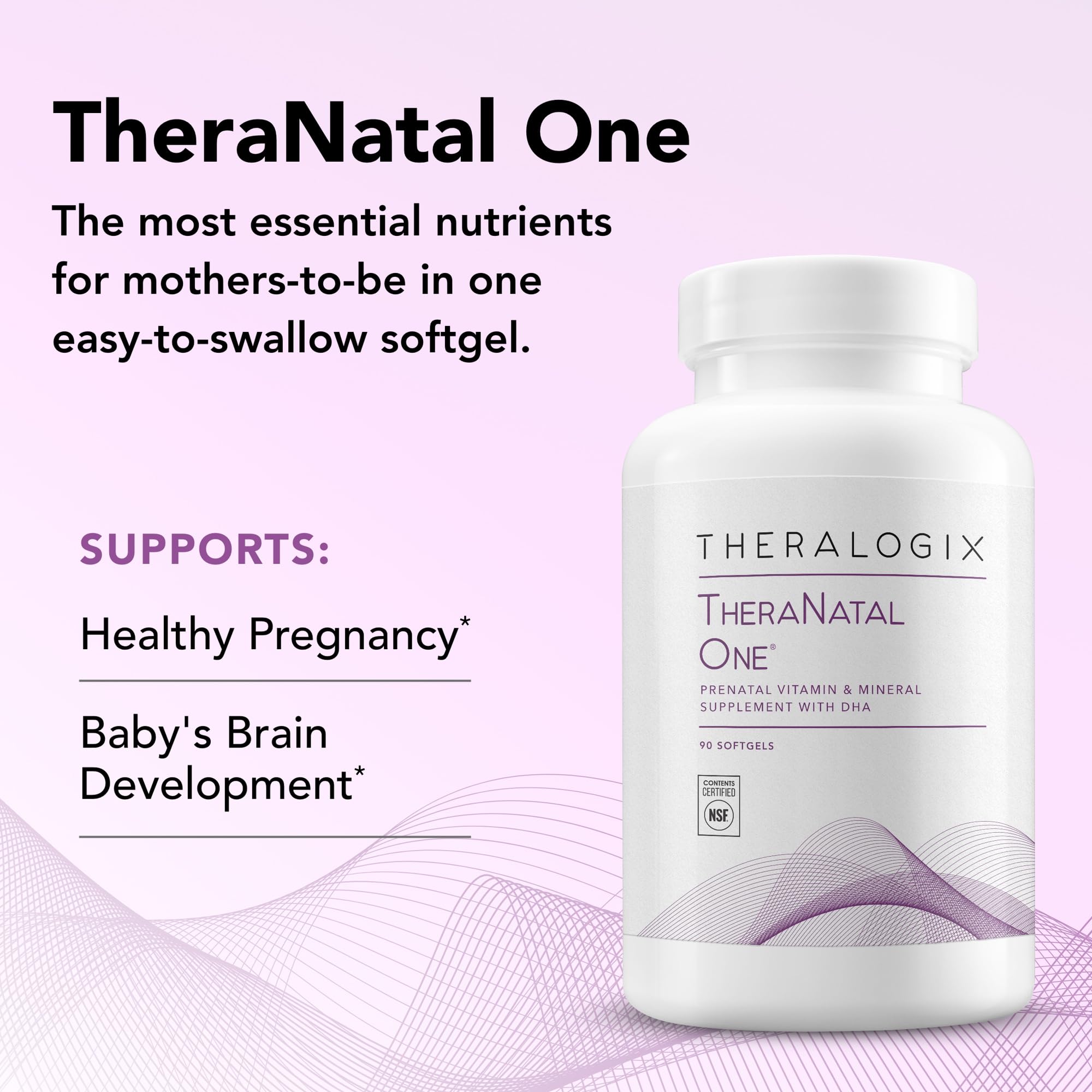 Theralogix TheraNatal One: vitamina-d3 para soporte óseo e inmunológico