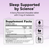 Theralogix Theratonin tableta dosis 3 mg para inicio del sueño