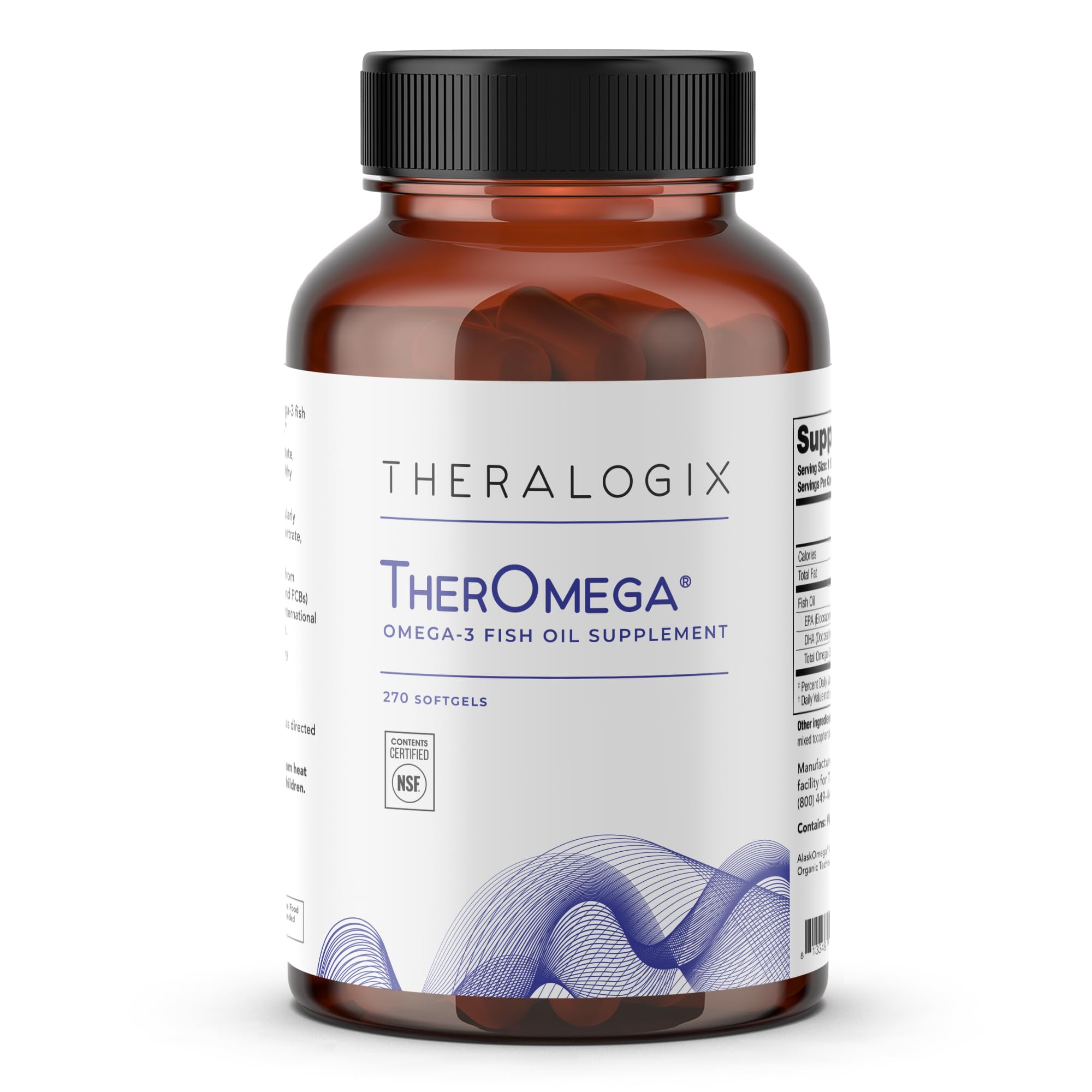 Theralogix TherOmega: bote de cápsulas para una rutina diaria saludable