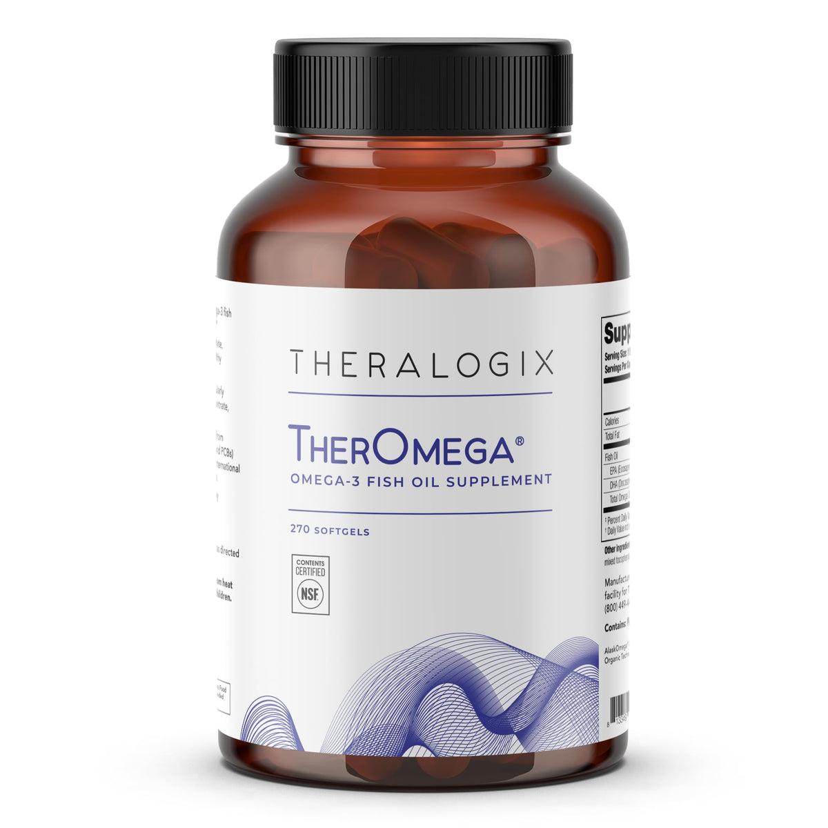 Theralogix TherOmega: bote de cápsulas para una rutina diaria saludable