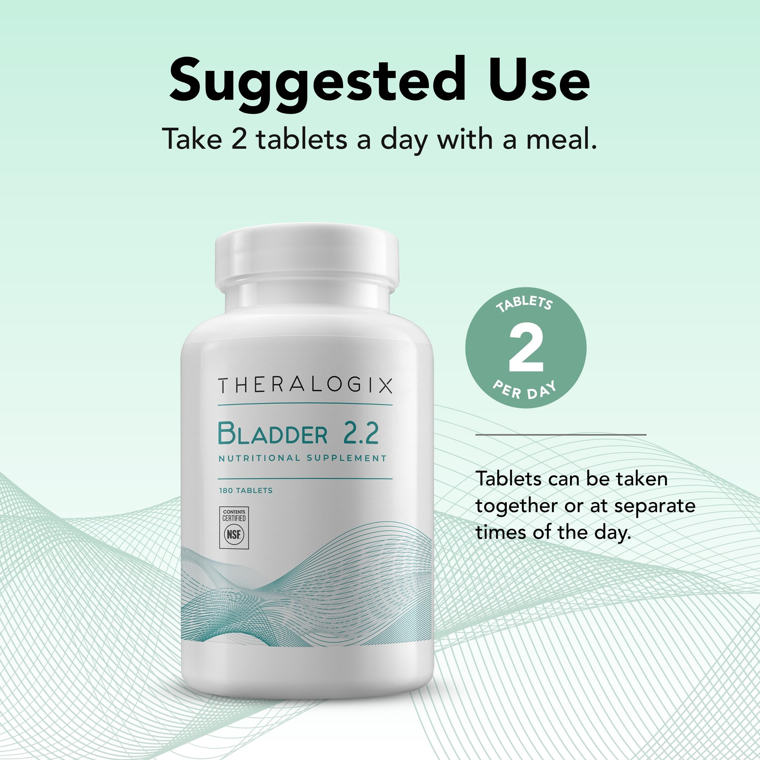 Caja del producto Theralogix Bladder 2.2, empaque compacto para almacenamiento.