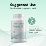 Caja del producto Theralogix Bladder 2.2, empaque compacto para almacenamiento.