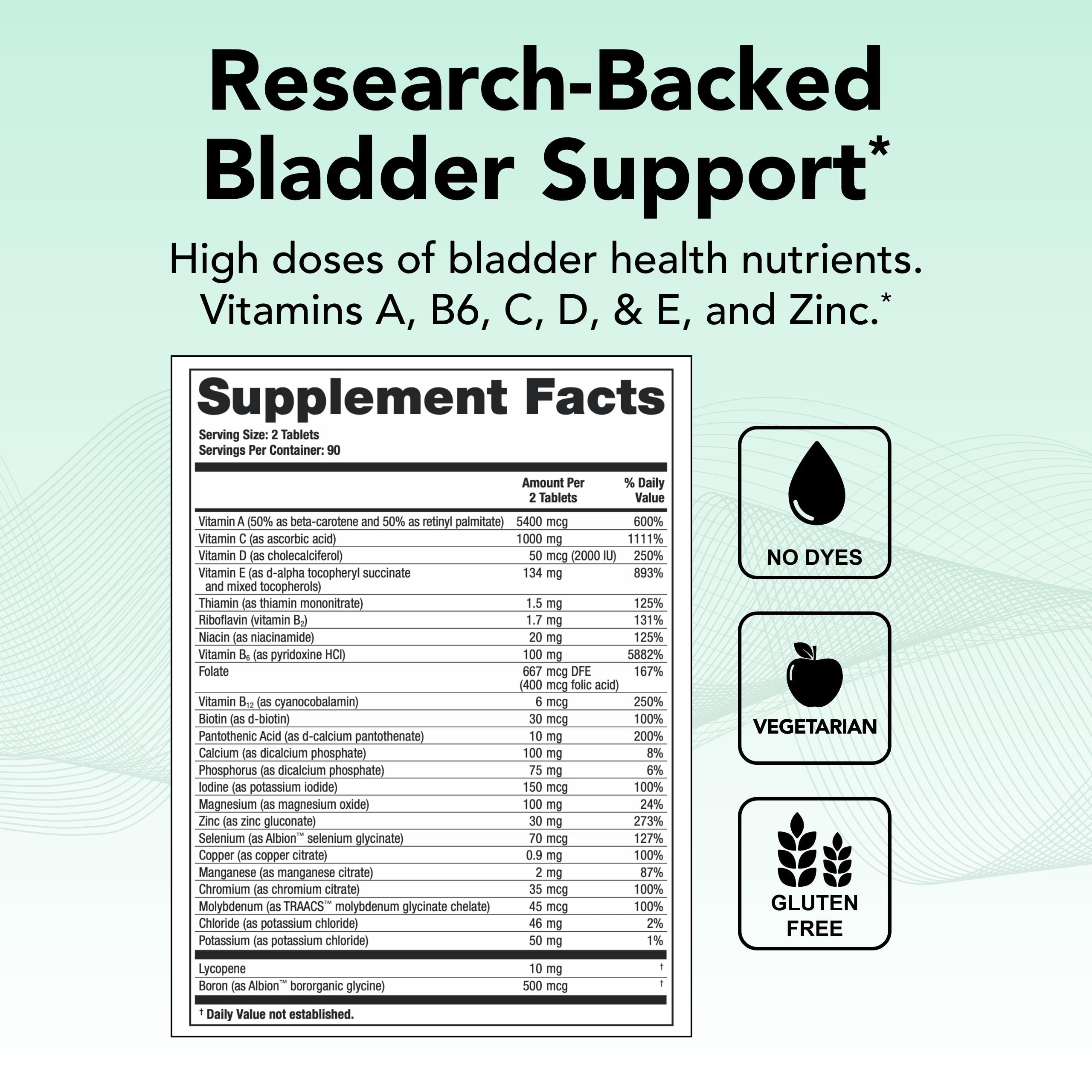 Etiqueta NSF en Theralogix Bladder 2.2, garantiza pureza y trazabilidad de ingredientes.