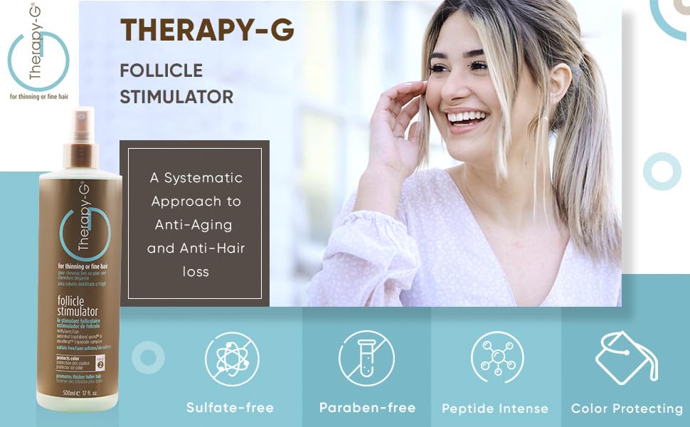 Therapy-G Estimulador de Folículos durante la aplicación, acción suave.
