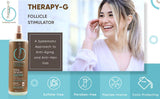 Therapy-G Estimulador de Folículos durante la aplicación, acción suave.