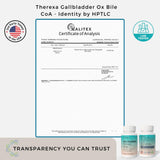 THEREXA Bilis de Buey: envase plano para almacenamiento práctico.