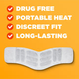 ThermaCare ajuste contorneado para cuello y hombros.