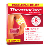 ThermaCare almohadilla termica para dolor de espalda, alivio localizado.