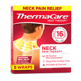 ThermaCare parche de calor para cuello y hombros para uso diario.