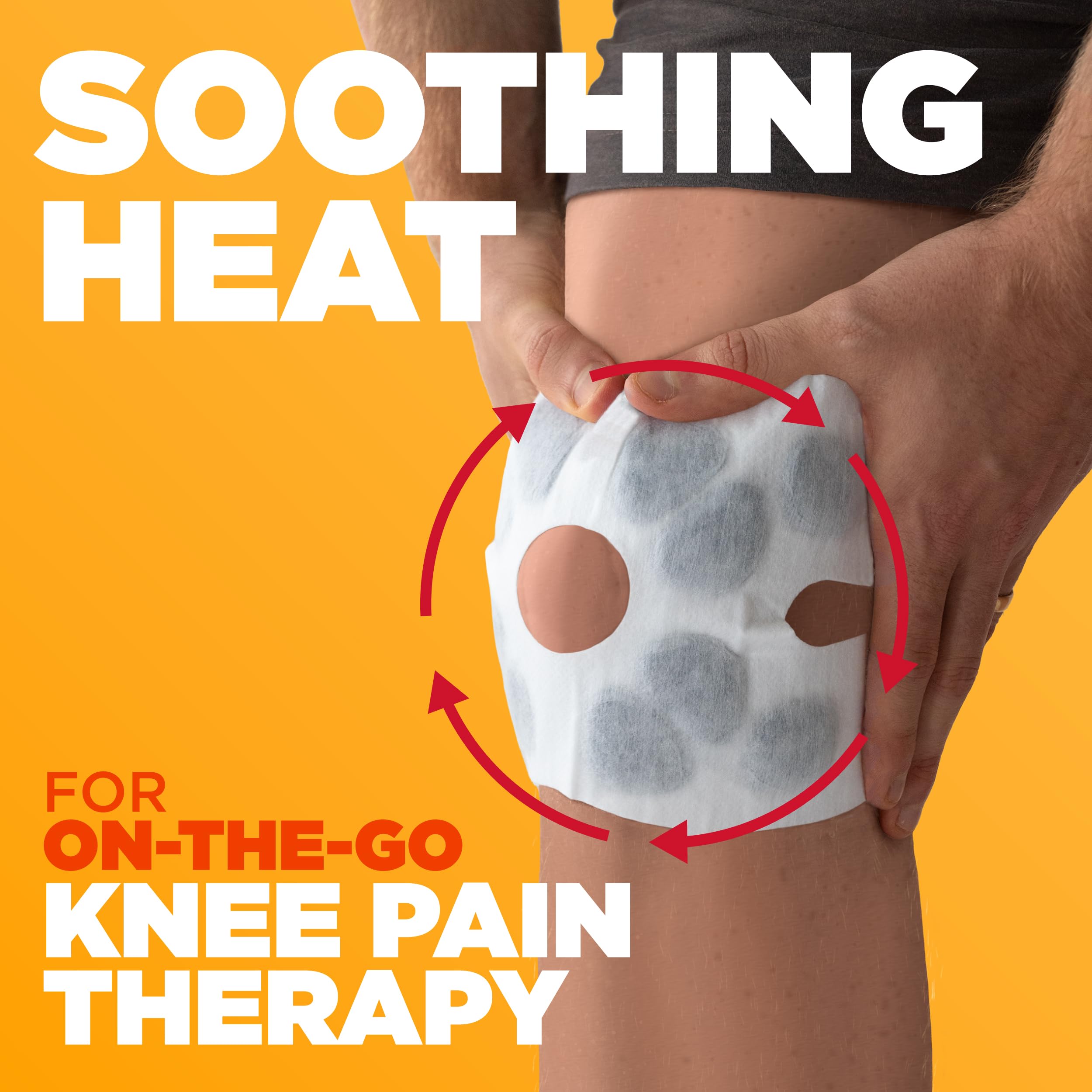 Ajuste flexible de ThermaCare para confort y movimiento