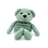 Thermal-Aid Oso Verde textura suave del peluche para consuelo.