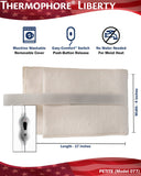 Thermophore Liberty, apagado automático para seguridad y comodidad.