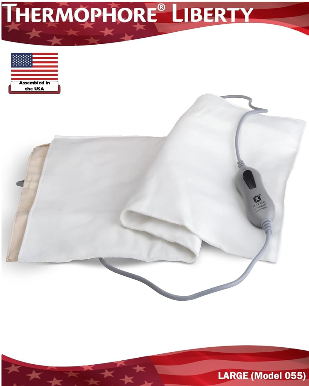 Thermophore Liberty diseño pesado para mayor contacto corporal y cobertura precisa
