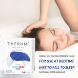 Therum antifaz de ojos con cintas de ajuste para comodidad.