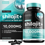 THINBI Shilajit cápsulas en botella para energía diaria