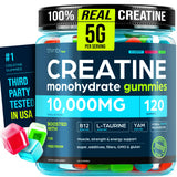 Thinbi Creatine Gummies, envase visible, apoyo a la energía durante entrenamientos