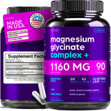 Thinbi magnesio glicinato 1160 mg, cápsula, apoyo a la función muscular