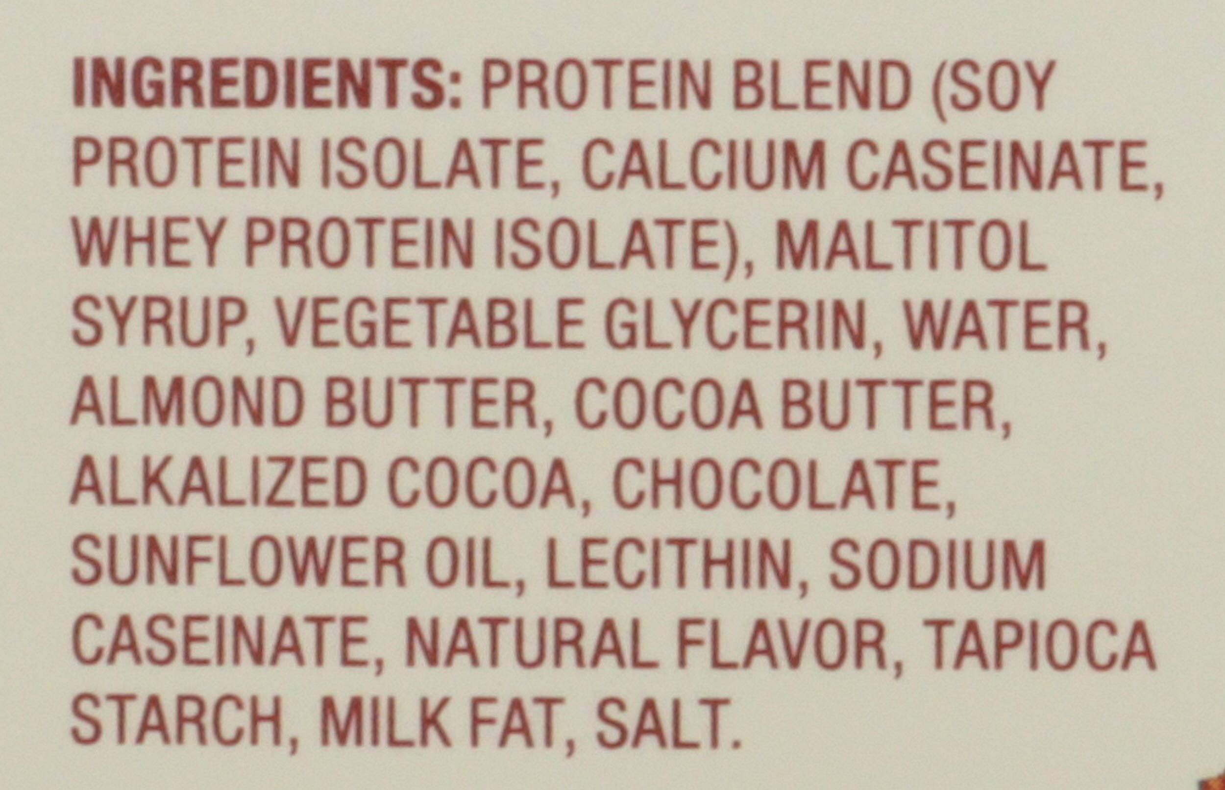 thinkThin barra proteína brownie crujiente, libre de gluten para merienda diaria.