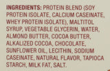 thinkThin barra proteína brownie crujiente, libre de gluten para merienda diaria.