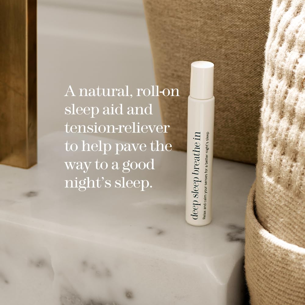 THISWORKS Deep Sleep Roll-On con aroma de lavanda y manzanilla para descanso.