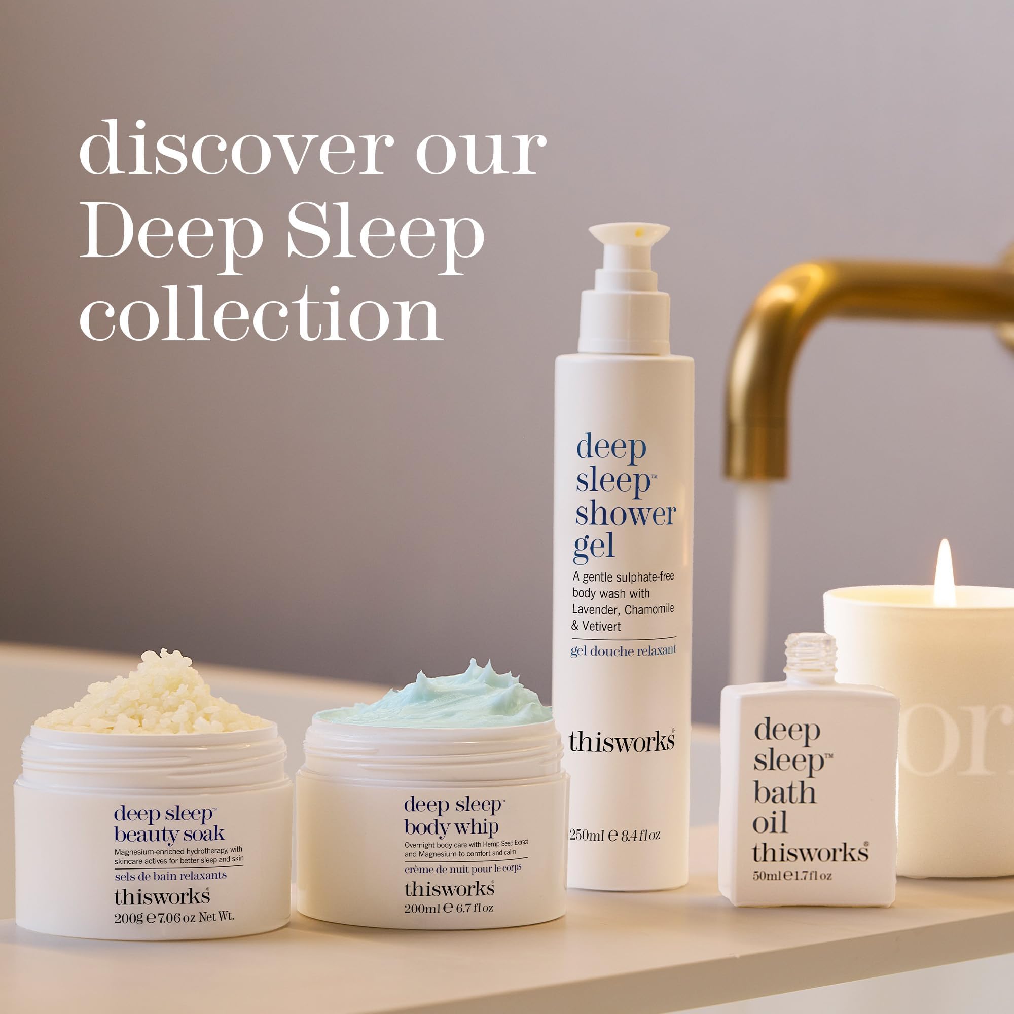 THISWORKS colocación fácil en la cama para ambiente tranquilo