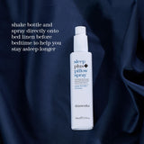 THISWORKS Sleep Plus aroma lavanda-camomila-vetiver perfuma la habitación y calma.