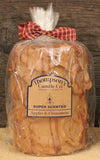 Thompson's Candle Co. Apples & Cinnamon, pilar 44 oz, aroma para el hogar