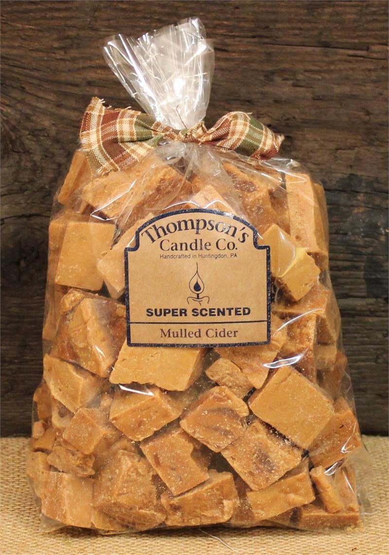 Thompson's Candle Co. sidra especiada migajas de cera para aroma duradero en el hogar