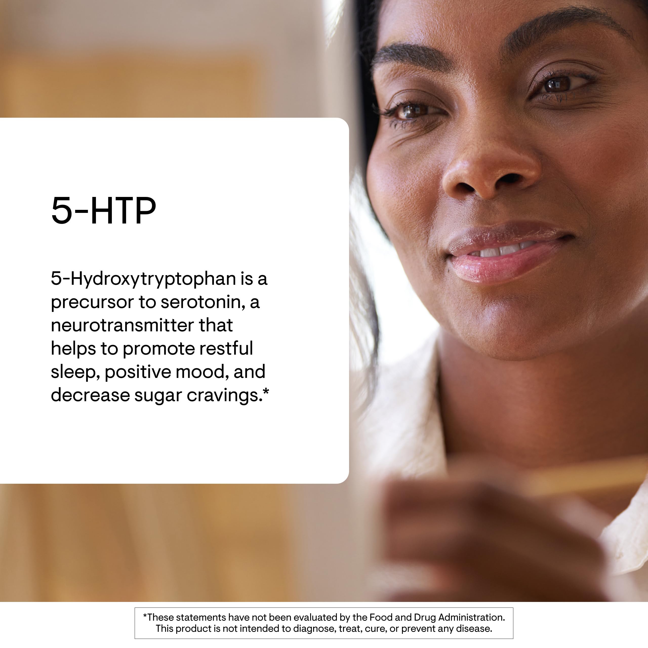 THORNE 5-HTP, caja exterior visible para una compra informada.