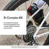 THORNE B-Complex 6 botella: envase práctico para llevar a entrenamientos.