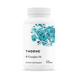 THORNE B-Complex 6 cápsulas: apoyo diario de energía y metabolismo.