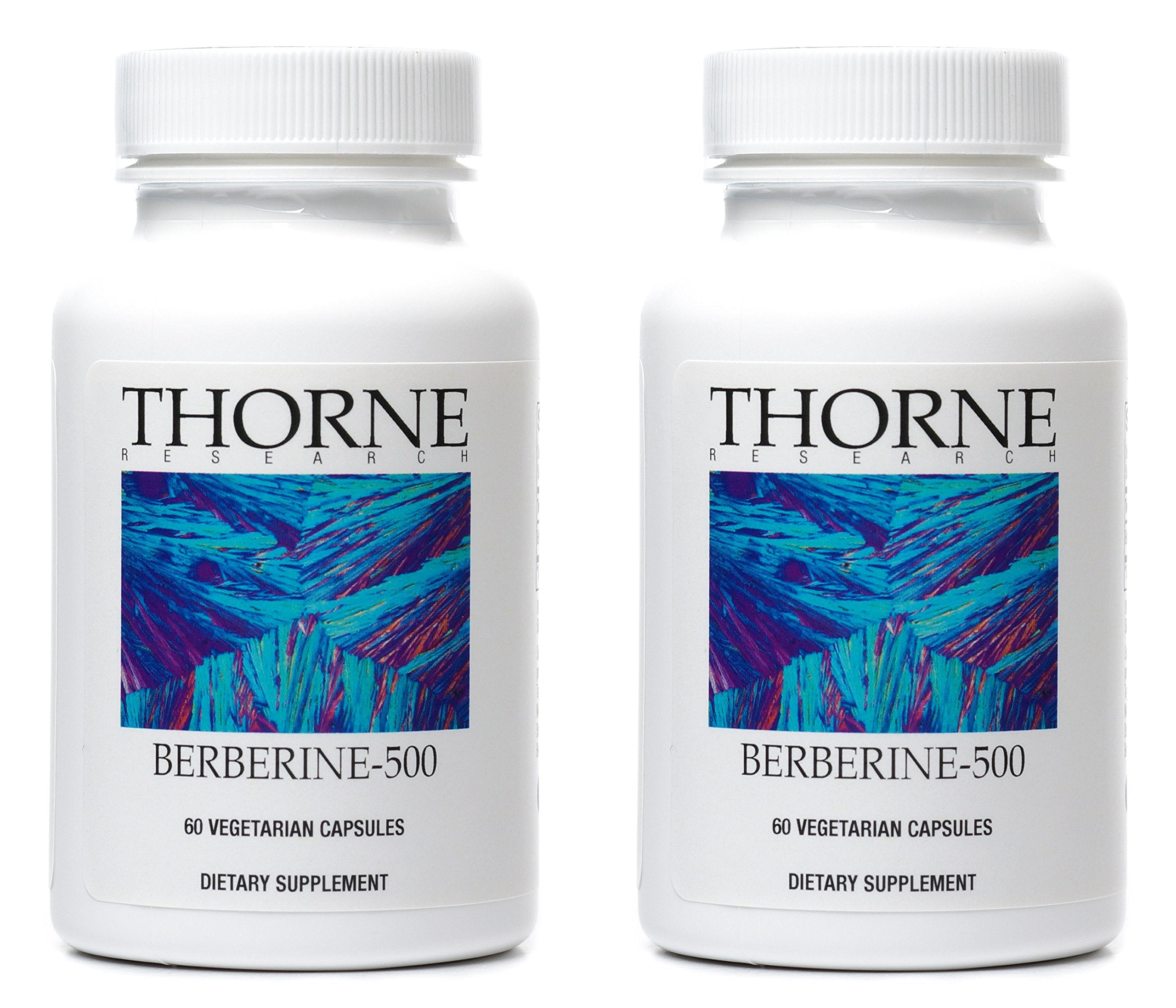 THORNE BERBERINE-500, pack de 2 cápsulas para uso diario